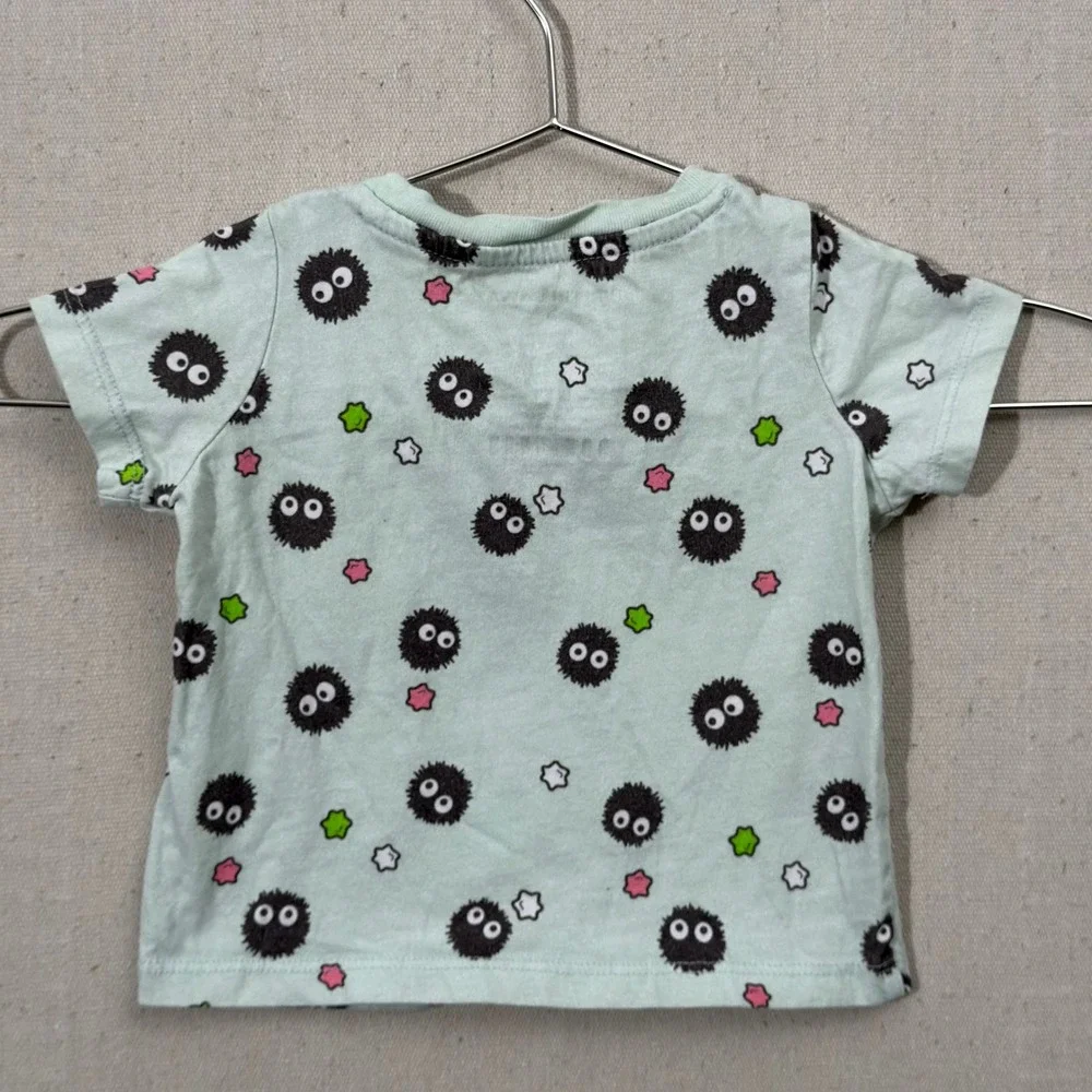 BoxLunch Spirited Away Soot Sprite Baby Overall Set 12M Studio Ghibli